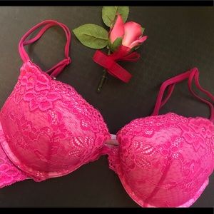 2/$20 Very sexy pink lace push-up by VS